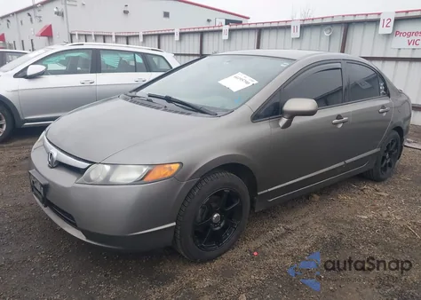 2008 Honda Civic Lx из США, поврежденный, VIN 2HGFA15558H300997